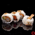 Uramaki ebi furai roll