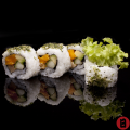Uramaki veggi roll