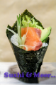 Sake temaki
