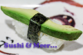 Avocado nigiri
