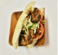 Sandwich köfte, grilled lamb meatballs