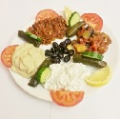 Mix of different appetizers