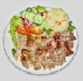 Lams döner schotel