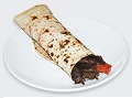 Turkse pizza met kipdöner