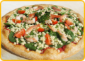 Pizza scampi