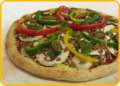 Pizza vulcano