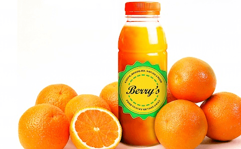 Small orange juice