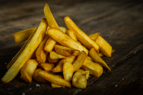 Ouderwets dikke steakhouse frieten