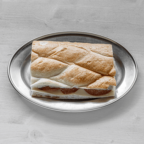 Turkse tosti met kaas en worst