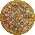 Pizza seafood