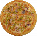 Pizza spicy tuna