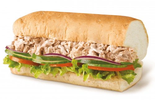 Tonijn 30cm menu