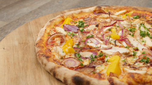 Pizza pollo bello
