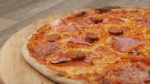 Pizza tris carne