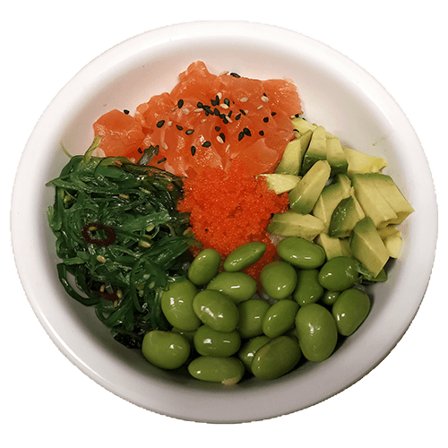 Sake poké bowl