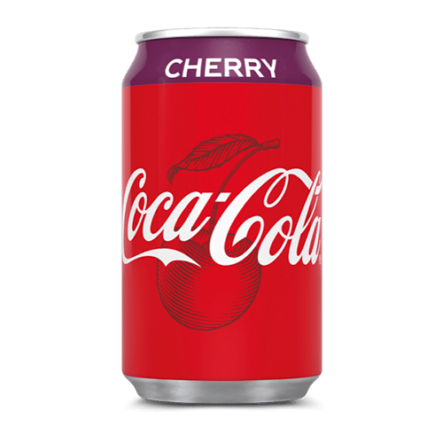 Coca-Cola cherry regular 33cl can