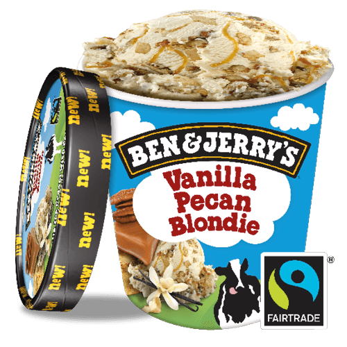 Ben & Jerry's Vanilla Pecan Blondie 500ml