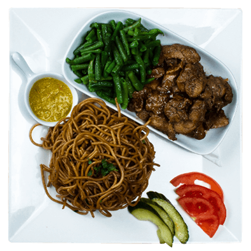 Bami with chicken