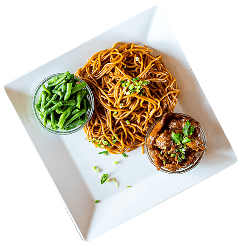 Bami with chicken