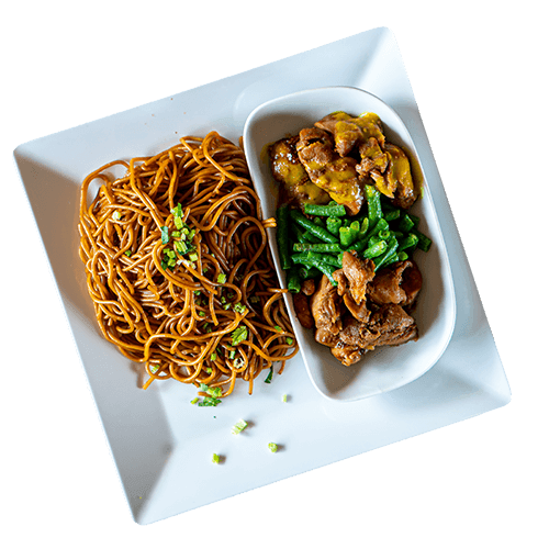 Bami with meat mix