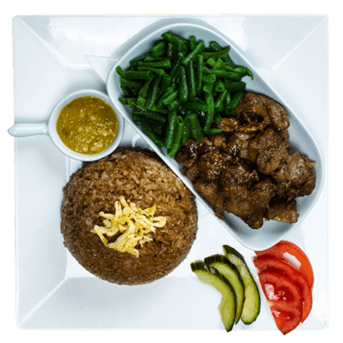Nasi with chicken