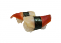 Hokkigai nigiri (surfmosselen)