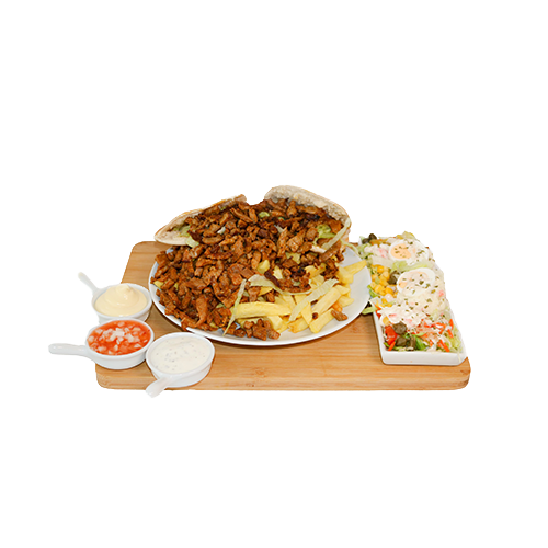 Broodje lams shoarma
