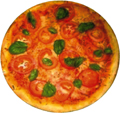Pizza caprese