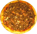 Pizza shoarma deluxe