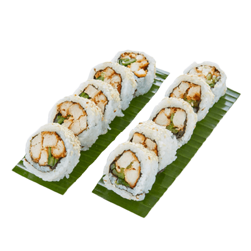 Crunchy chicken roll