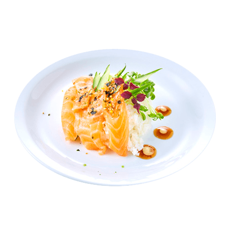 Poké bowl zalm
