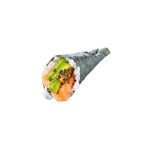 Sake temaki