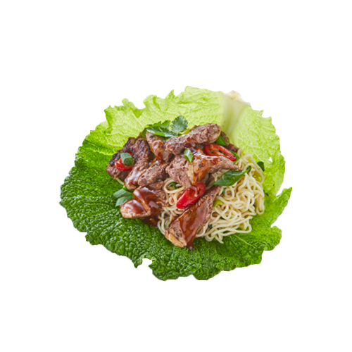Beef teriyaki met woknoodles