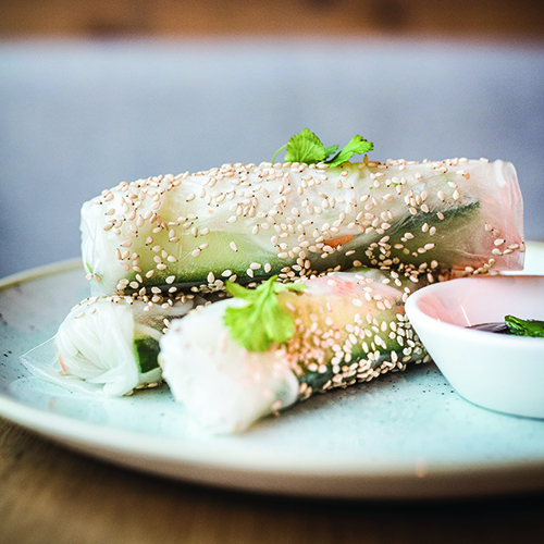 Rice paper roll