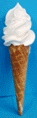 Cone with soft serve