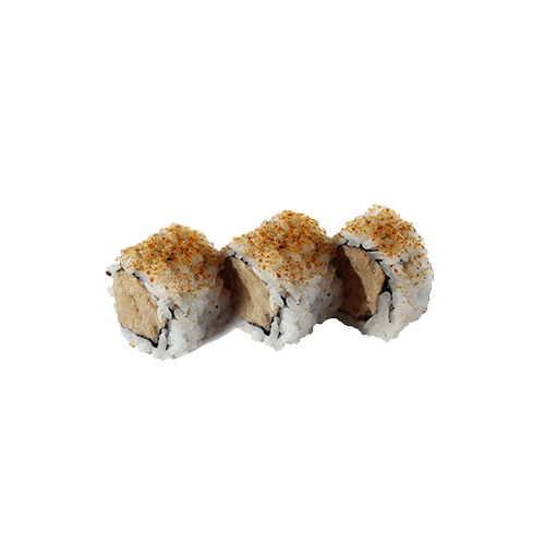 Spicy tuna salade uramaki