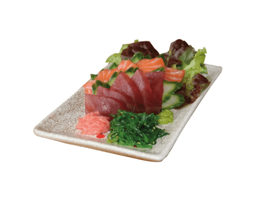 Zalm & tonijn sashimi