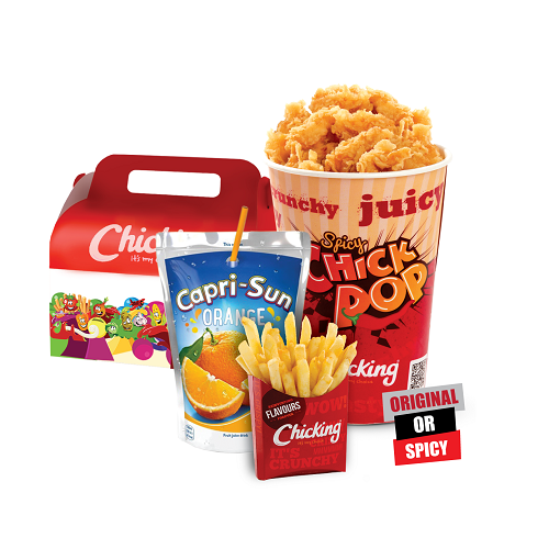 Kids meal chick-pop