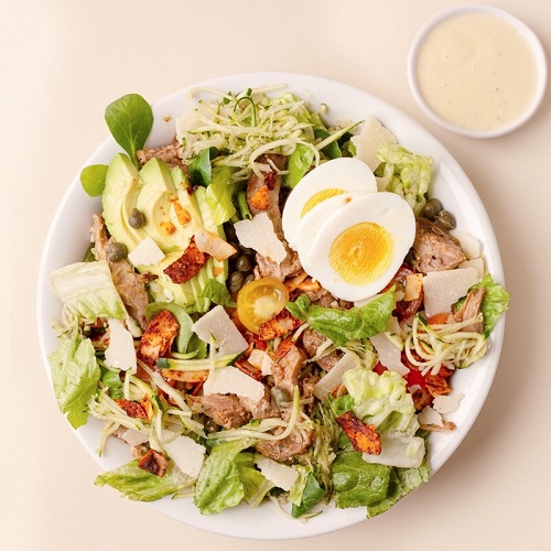Sla's not so classic Caesar salad