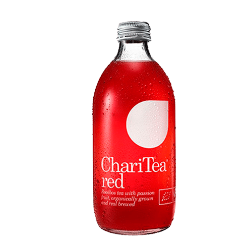 Charitea-rooibos en passievrucht ijsthee