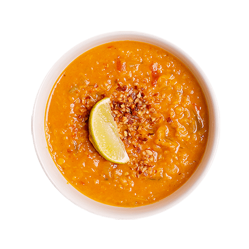 Egyptian red lentil soup