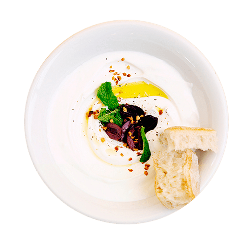 Goatcheese yoghurt dip
