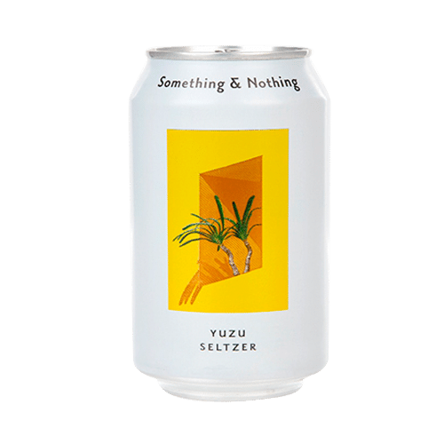 Something and nothing Seltzer yuzu 0%