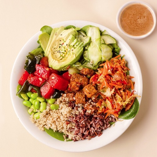 Vegan poké salad (vegan)