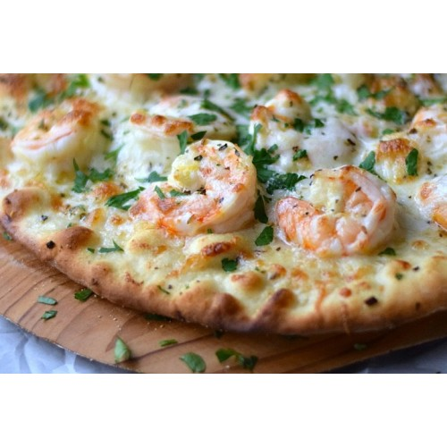 Pizza scampi