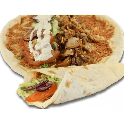 Turkse pizza shoarma