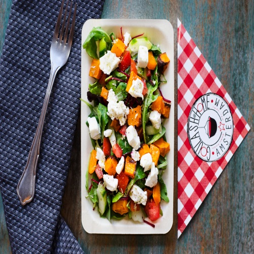 Roasted pumpkin and goat cheese