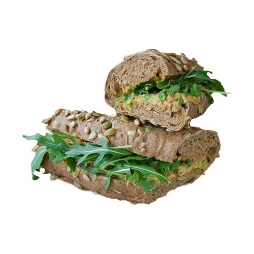 Broodje vegan beef rendang