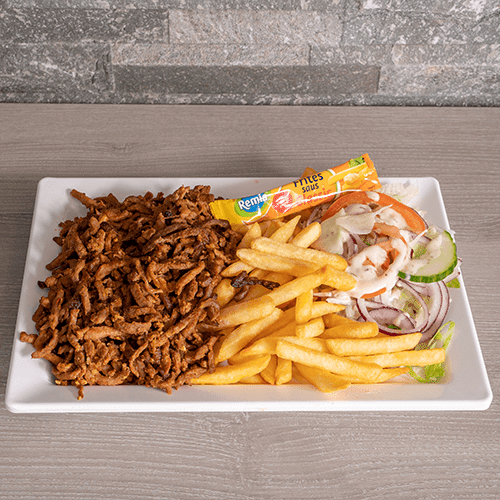 Shoarma lams schotel