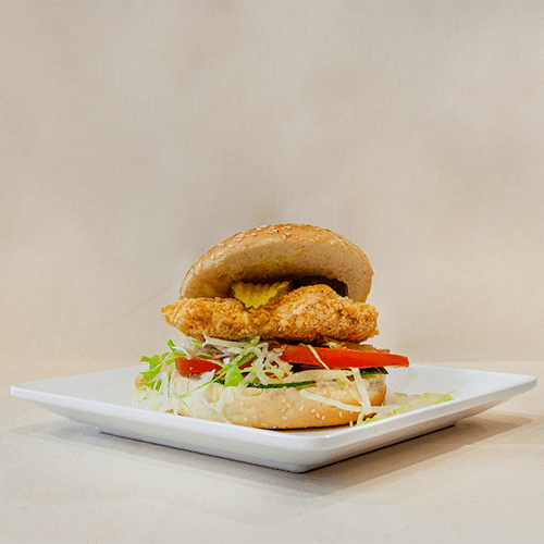 Fire chickenburger